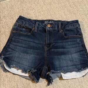 Rewash Dark wash Denim Women's Shorts